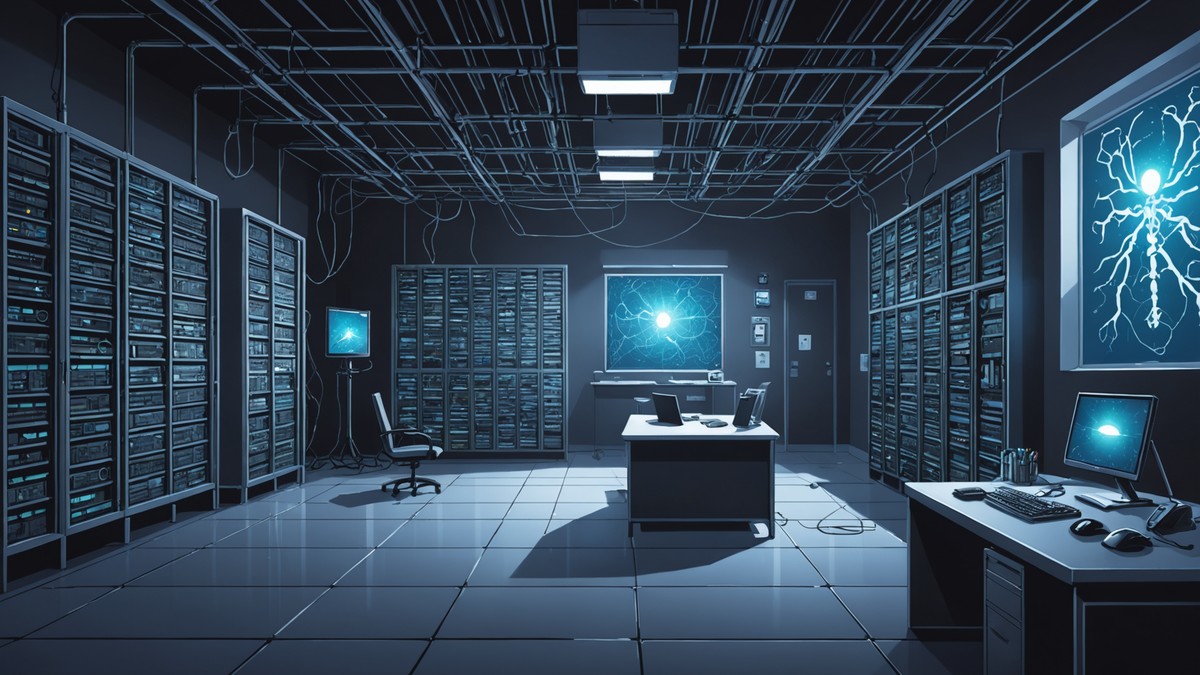 AI-generated illustration depicting incident for the story: JADEPUFFER Actors Used Compromised Azure Service Principals to Destroy Cloud Resources
