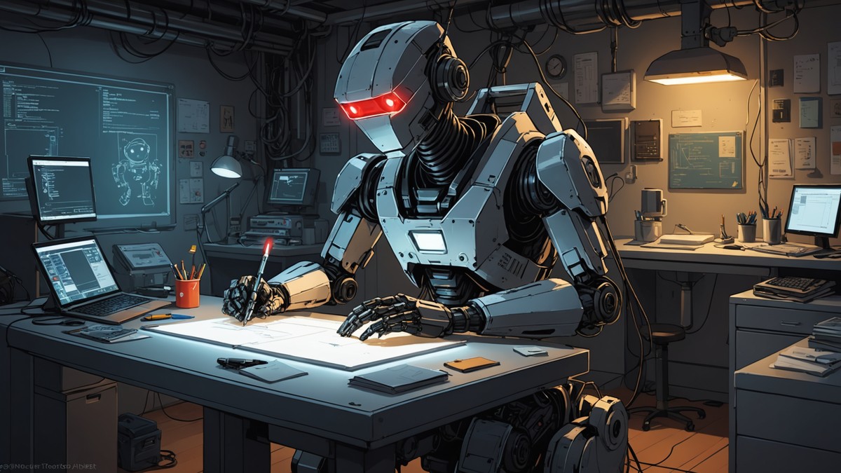 AI-generated illustration depicting ai security for the story: Prompt Injection Attack Exploits AI Coding Assistants via Local Instruction Files