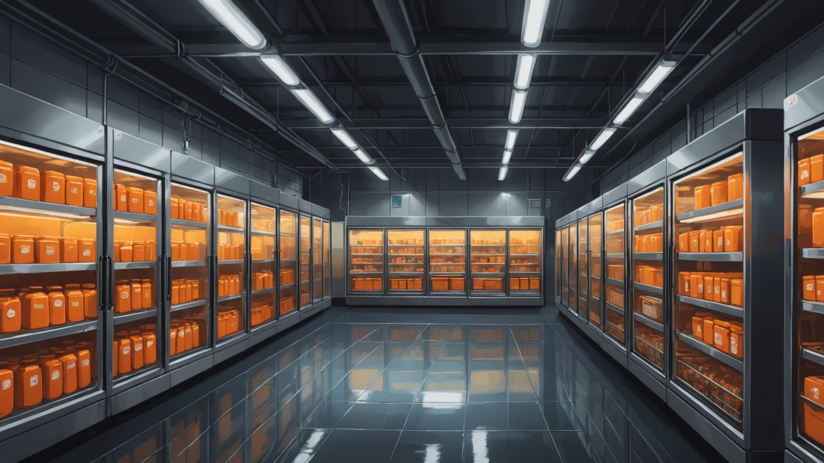 AI-generated illustration depicting research for the story: French Supermarket Refrigeration Units Targeted in IoT Cyberattack